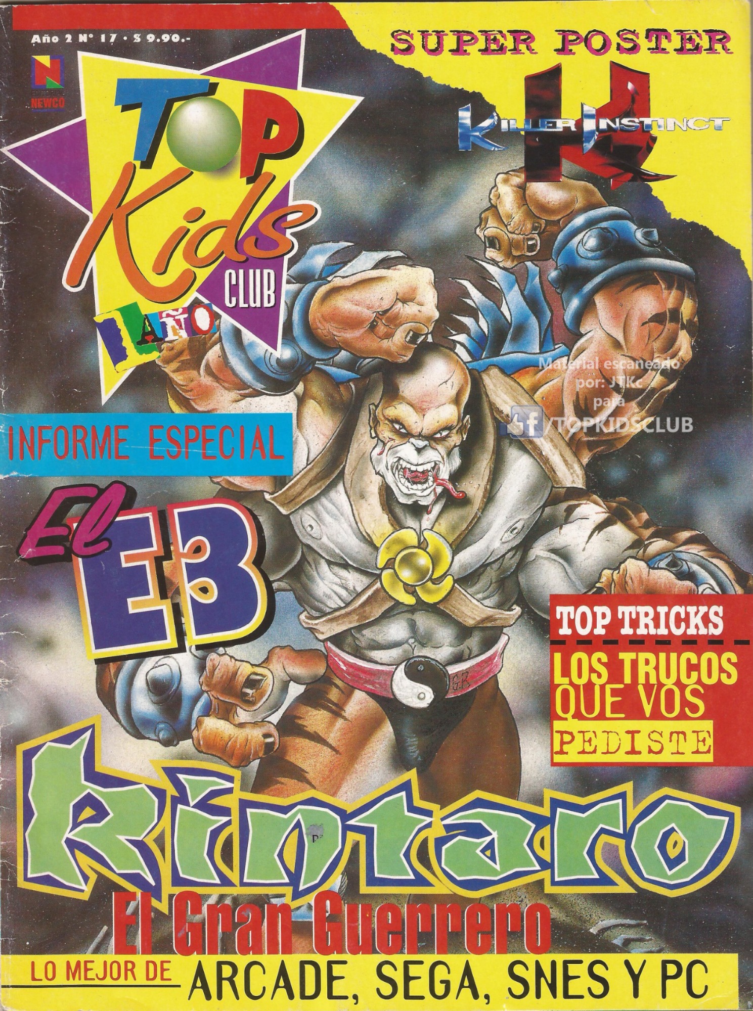 Revista Top Kids #17 - Kintaro