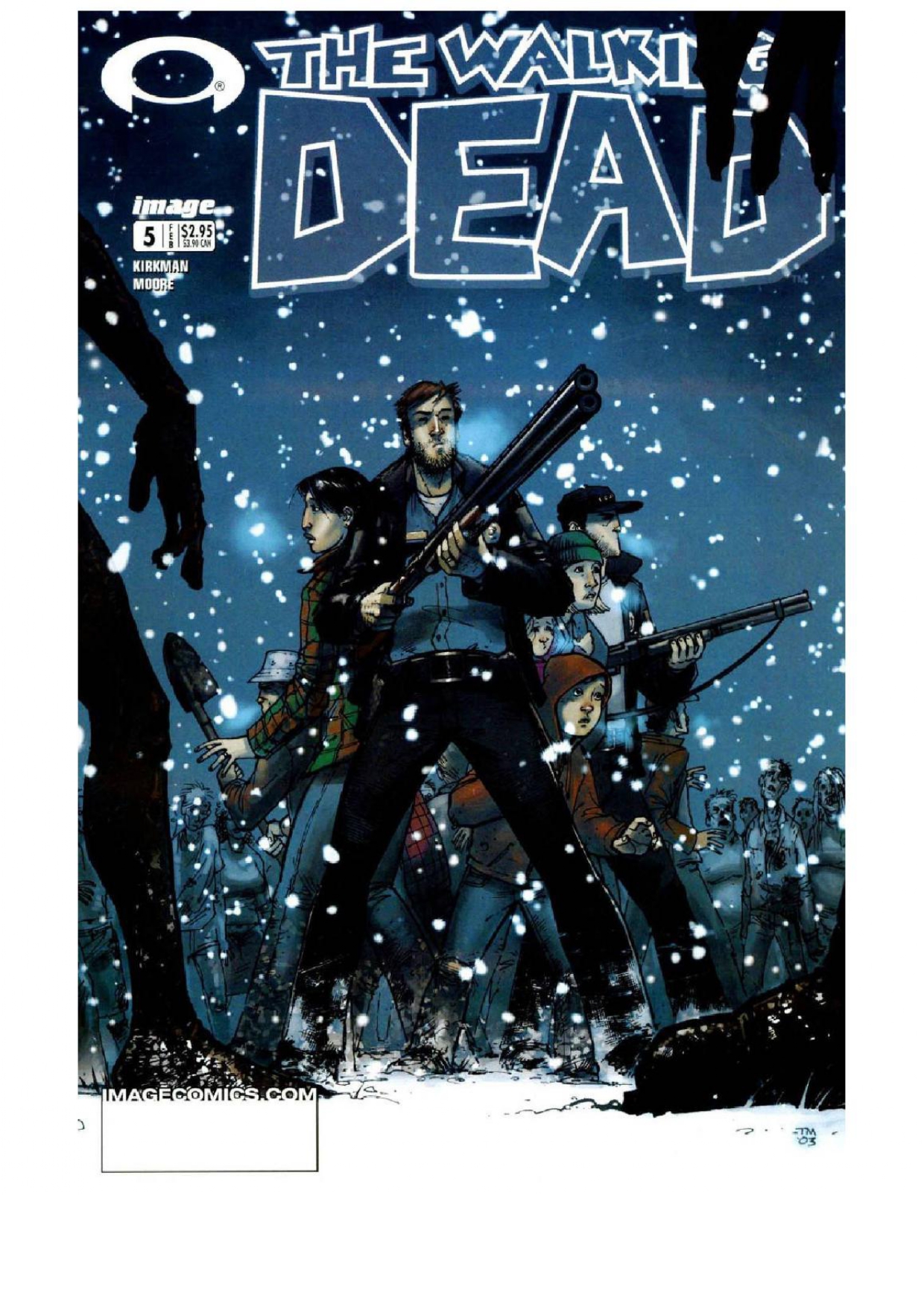 Comic The Walking Dead #005