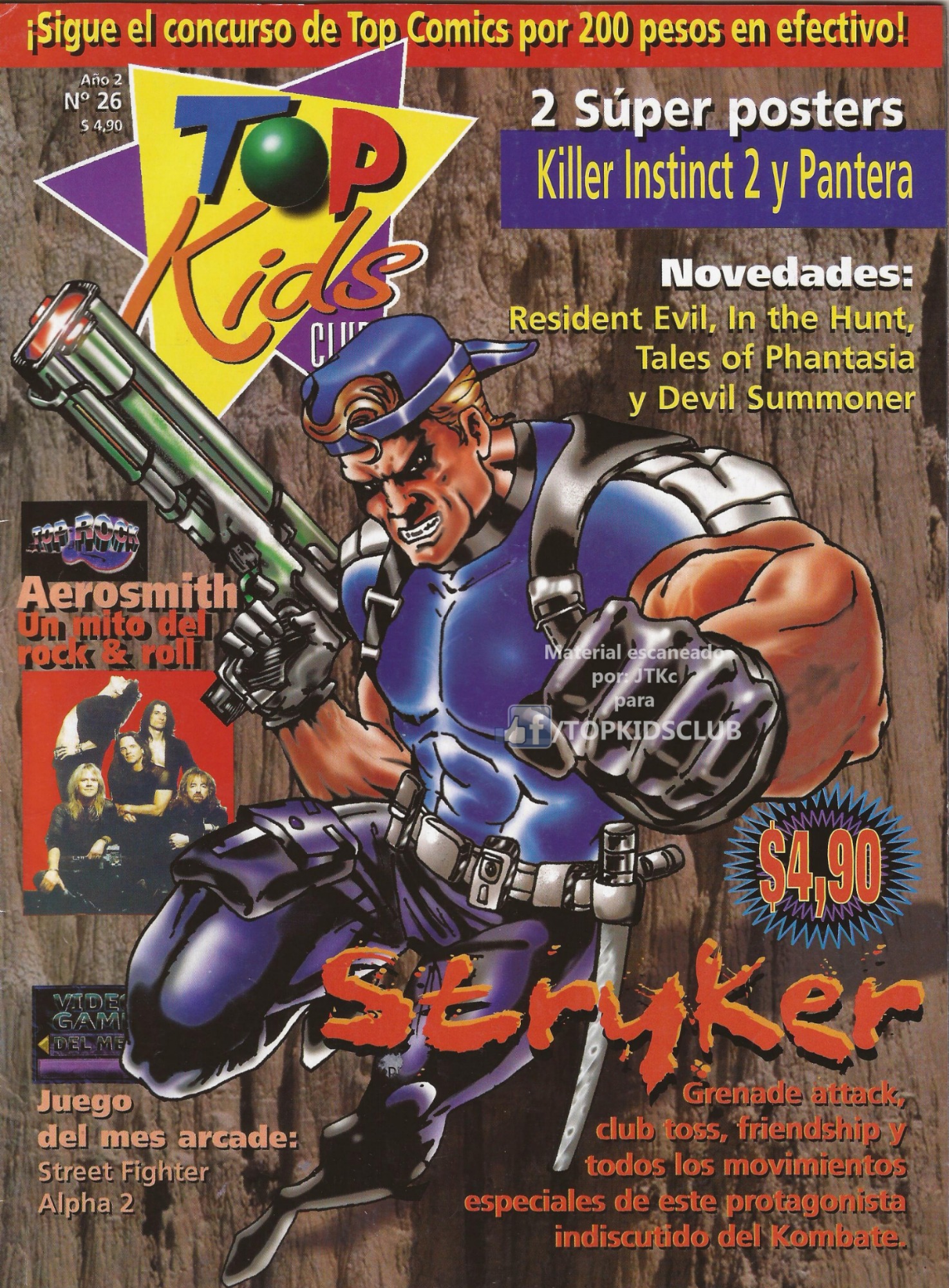 Revista Top Kids #26 - Striker