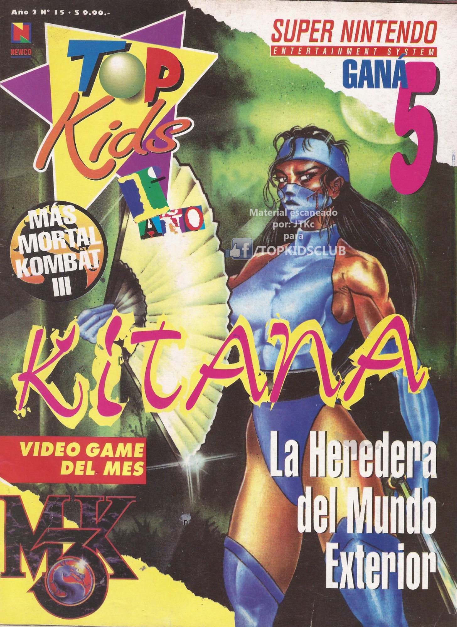 Revista Top Kids #15 - Kitana