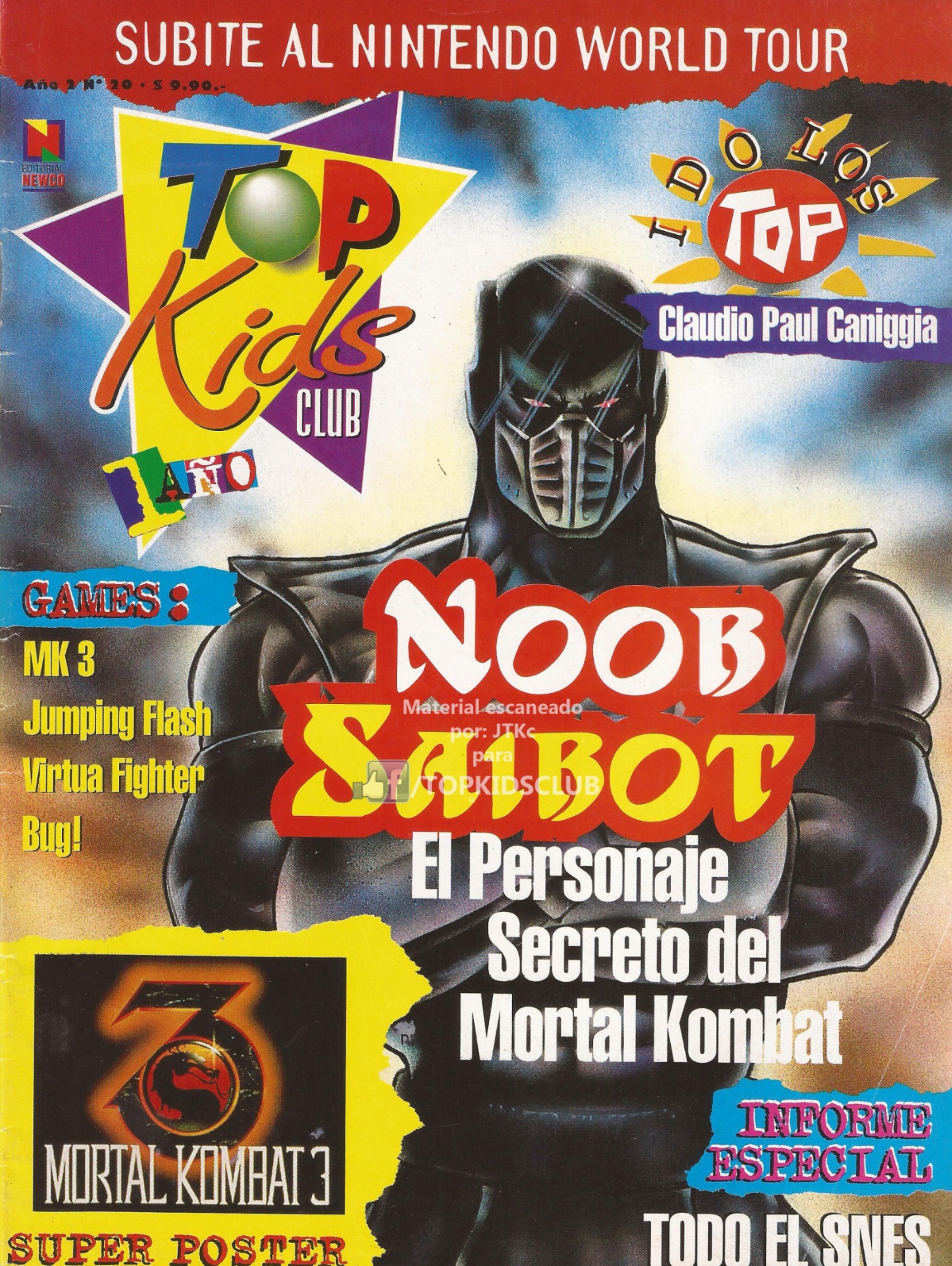 Revista Top Kids #20 - Noob Saibot