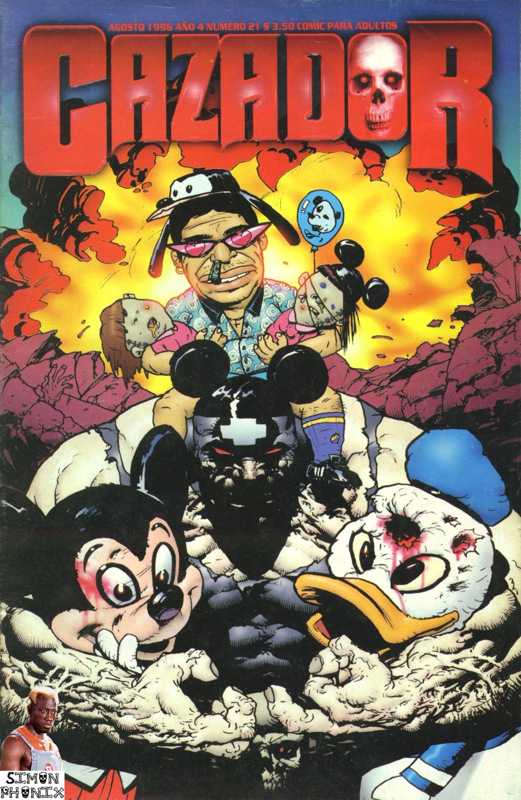 Comic El Cazador #21 - "Cazador en Disney"
