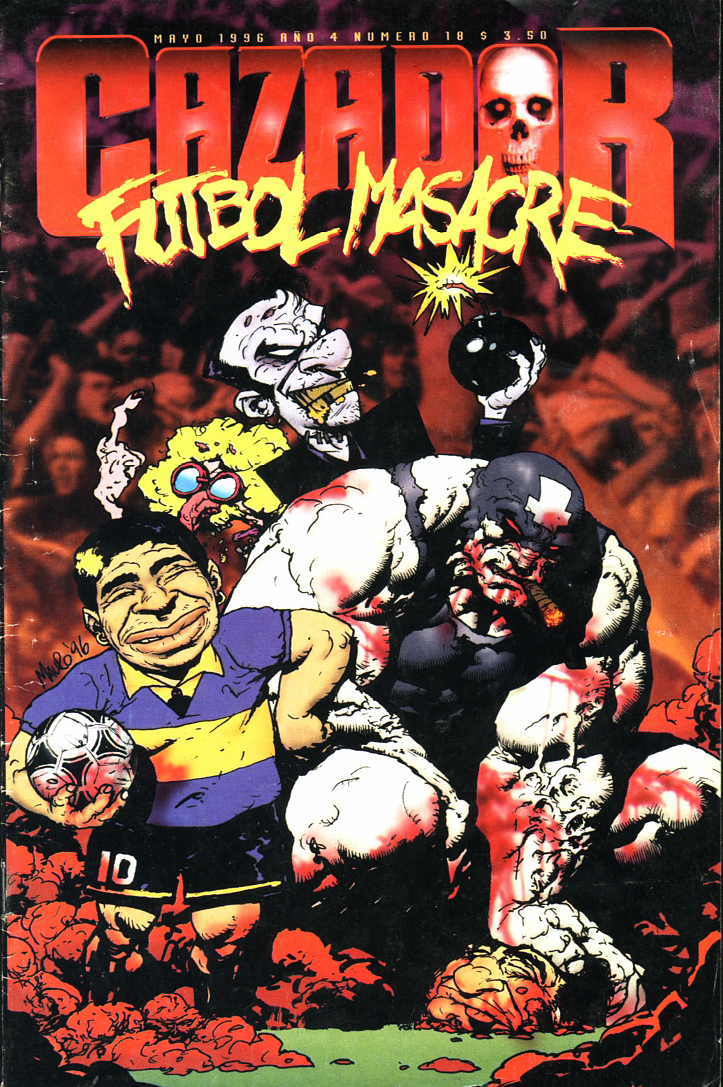 Comic El Cazador #18 - "Futbol masacre"