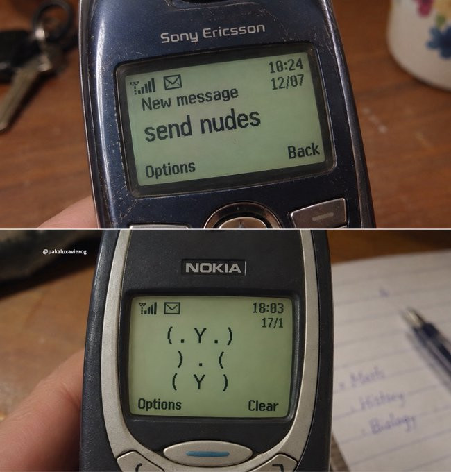 Cuando sos calenturiento pero no le haces a la tecnologia...