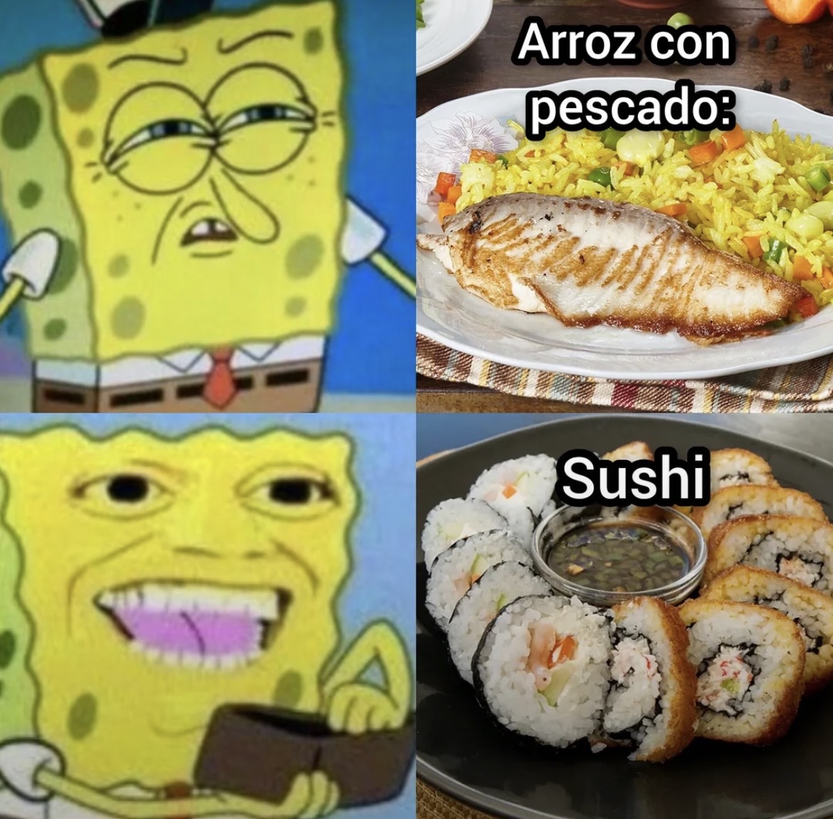 😆 A mi si me gusta todo lo que huela a pescado, menos la mas