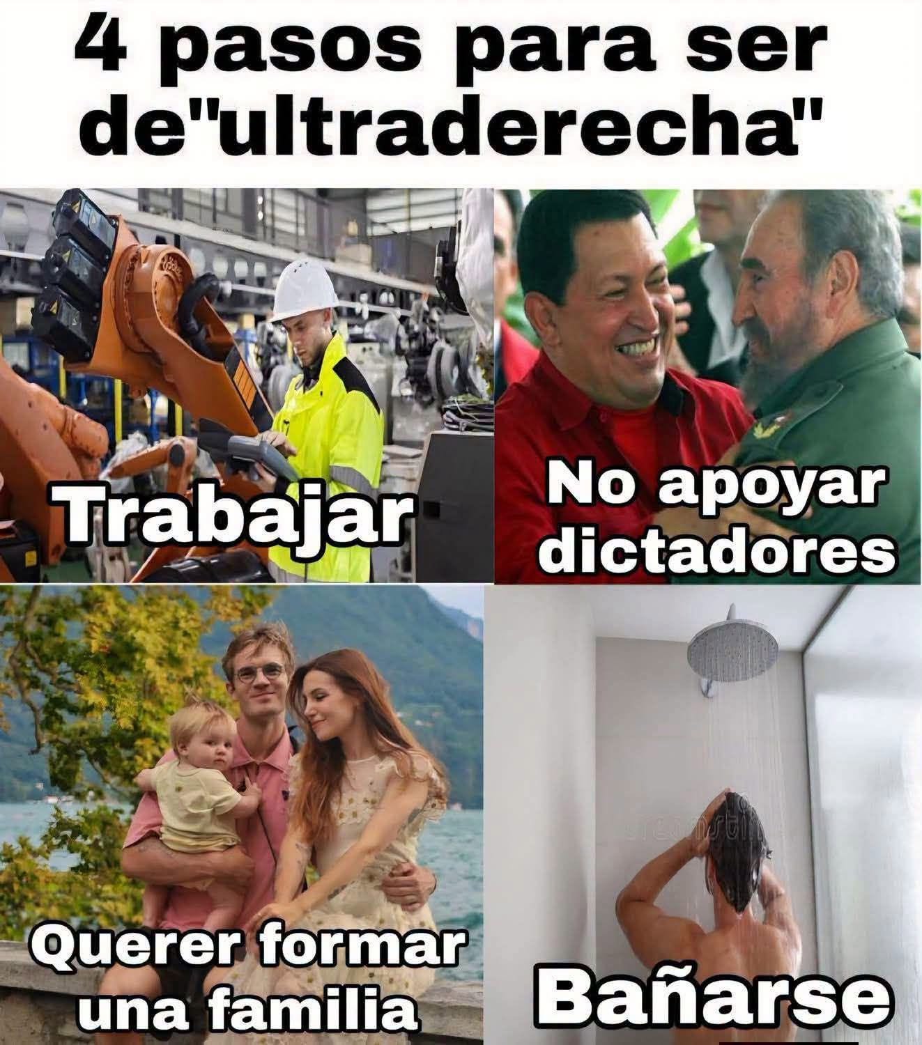 Con trabajar y bañarse consiguen las otras 2.